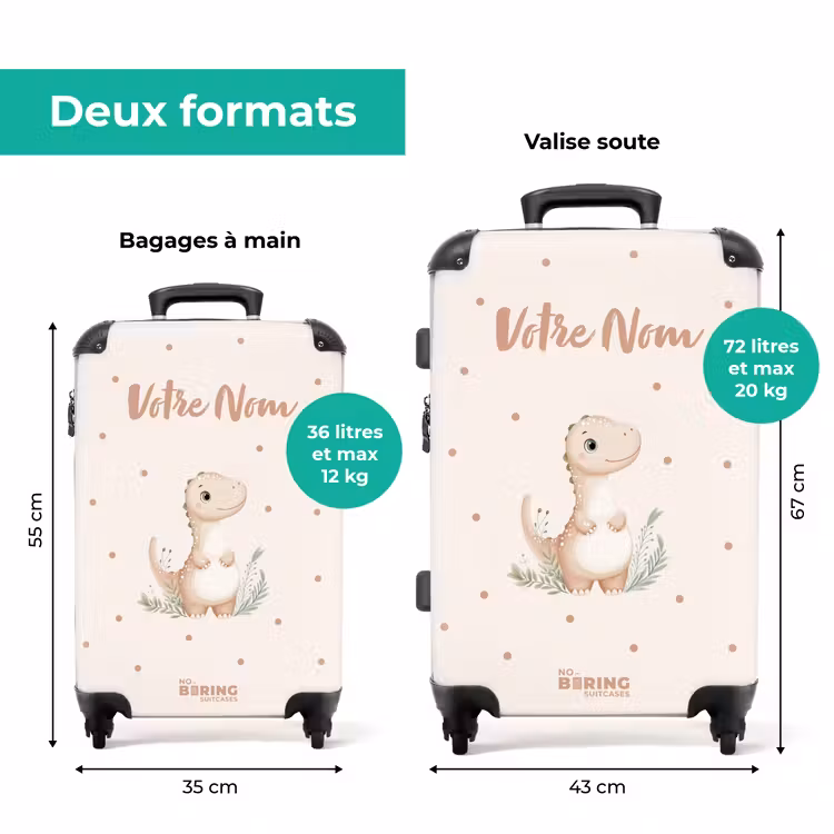 Valise avec nom -Poisosaure — 7