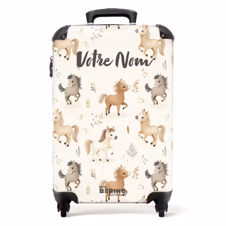 Valise avec nom -Poney Plaisir — 1