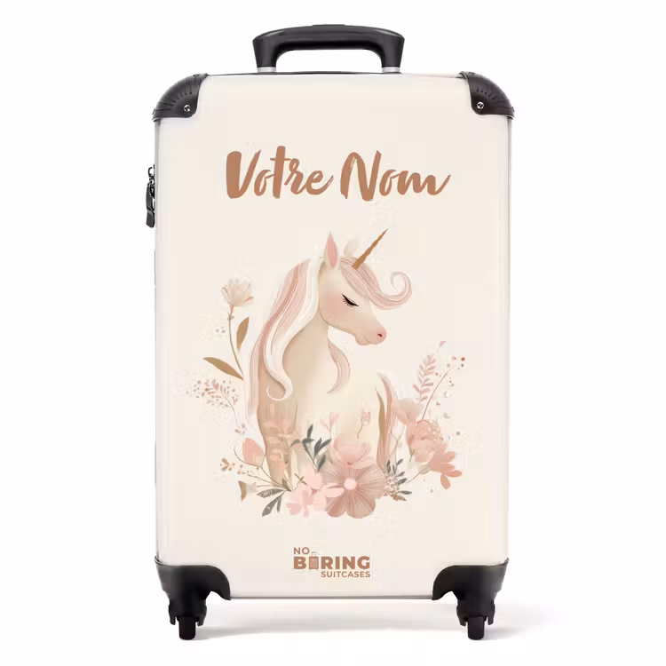 Valise avec nom -Princesse Licorne — 1