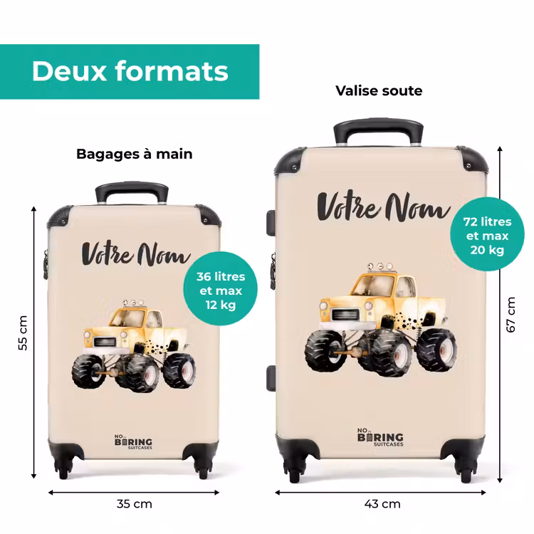 Valise avec nom -Roues Merveilleuses — 7
