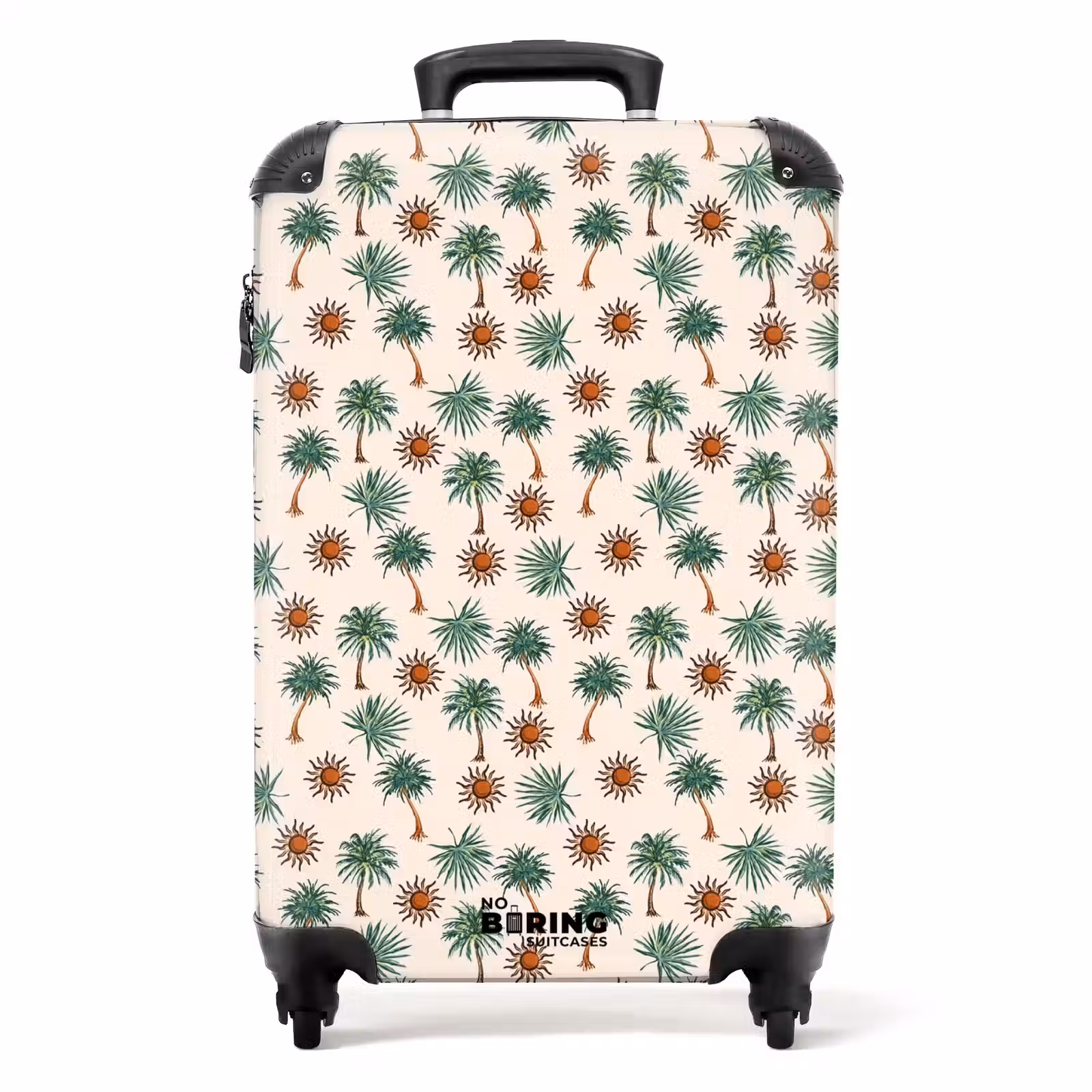 Valise - Impression de palmiers et de soleil — 1