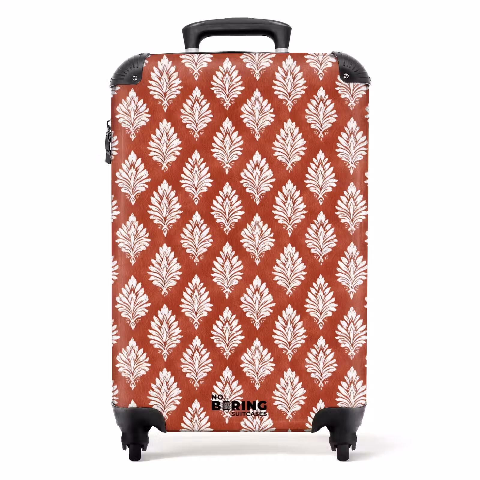 Valise - Imprimé baroque rouge — 1
