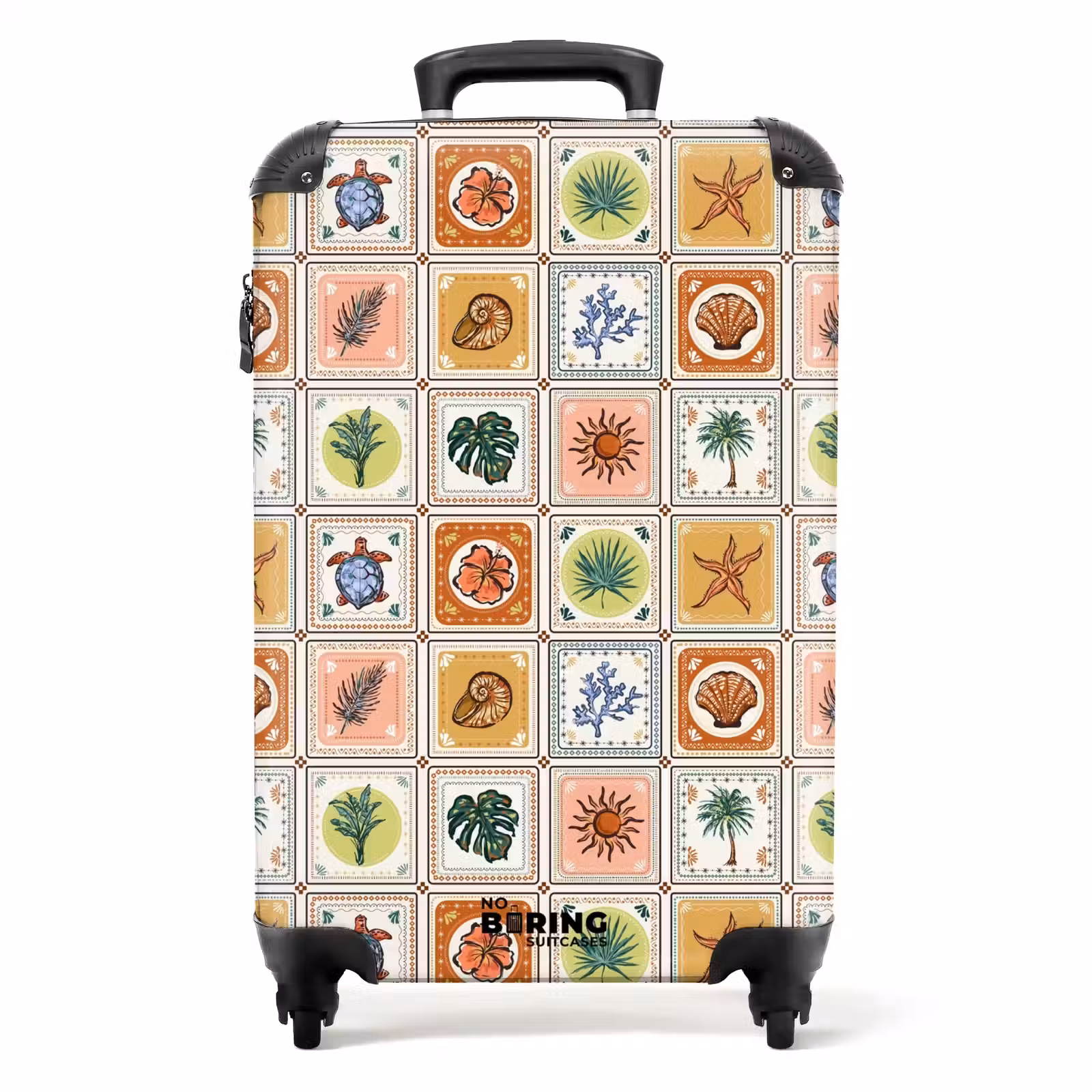 Valise - Imprimé carreaux d'été — 1