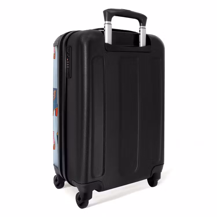 Valise - Retro disco 70s laarzen patroon kleurrijk — 4