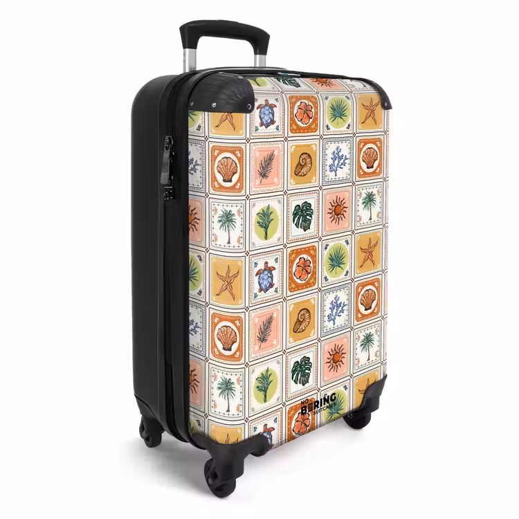 Valise - Imprimé carreaux d'été — 2