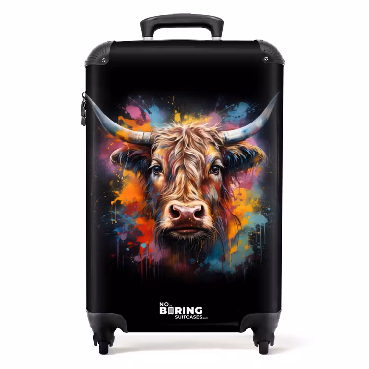Valise - Le highlander écossais en tant qu'art du graffiti — 1