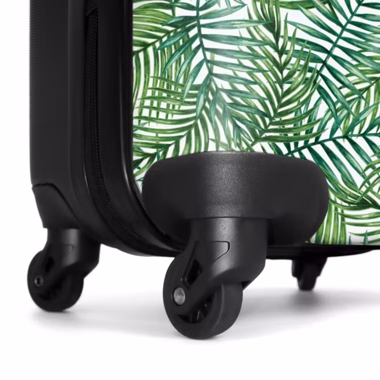Valise - Motif de feuilles de palmier coloré — 6