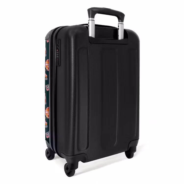 Valise - Retro disco 70s patroon kleurrijk — 4