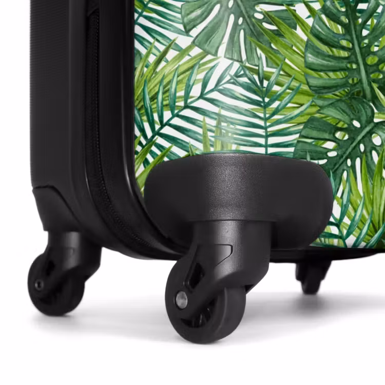 Valise - Palmier à feuilles variées à motifs verts — 6