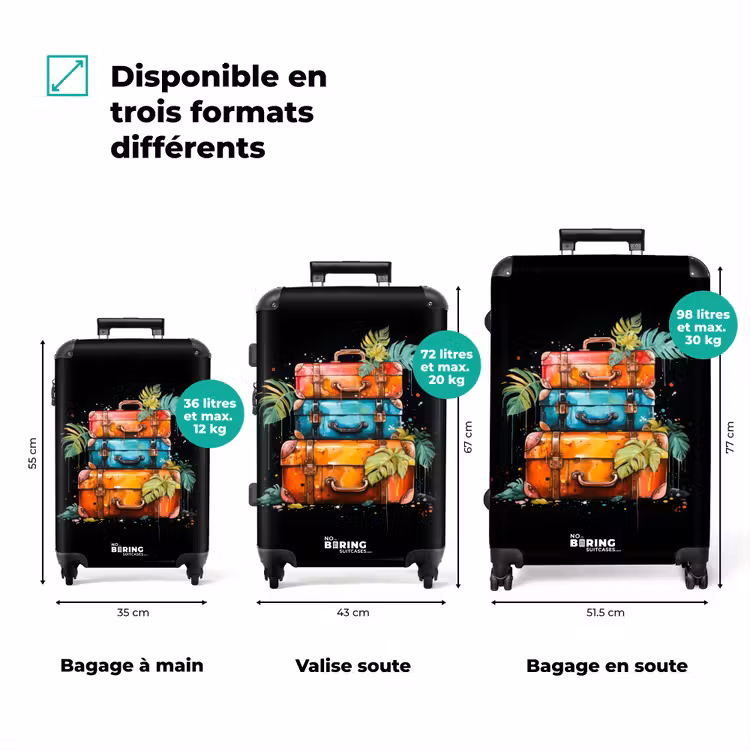 Valise - Une pile de valises en guise d'art de la rue — 3