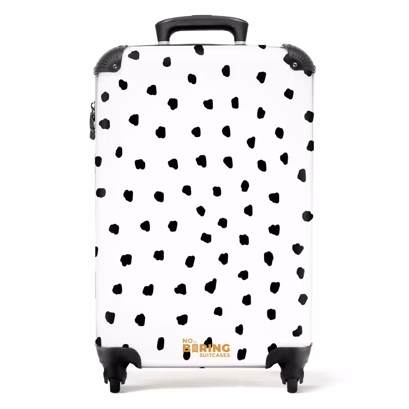 Valise - Points noirs sur fond blanc — 1