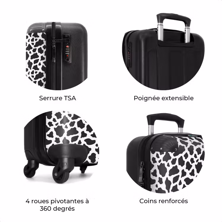 Valise - Écussons de vaches noires et blanches — 7