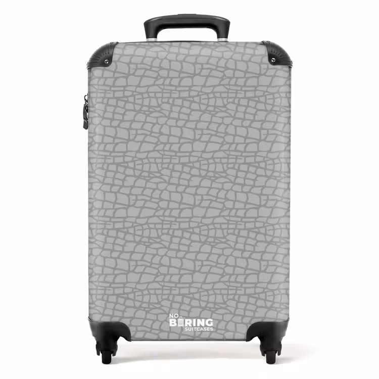 Valise - Motif des échelles de gris — 1