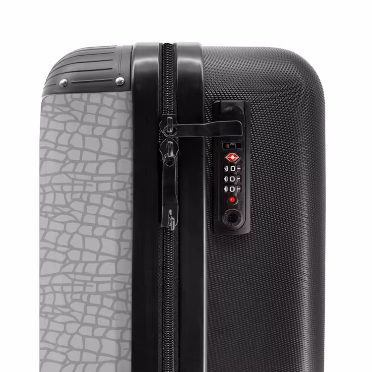 Valise - Motif des échelles de gris — 5