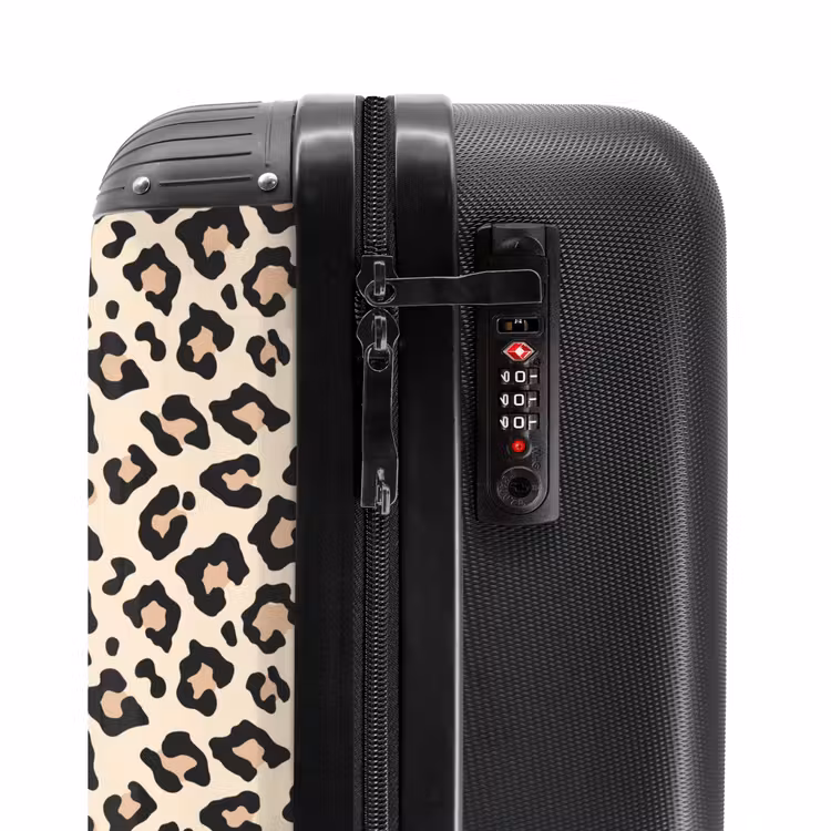 Valise - Motif léopard beige — 5