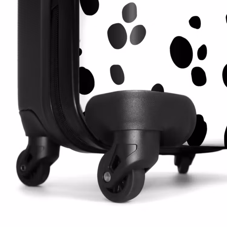 Valise - Ovales noirs sur fond blanc — 7