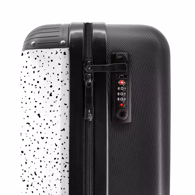 Valise - Petits points sur fond blanc — 6