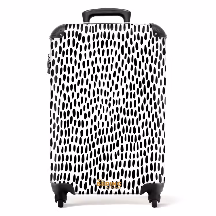 Valise - Points ovales sur fond blanc — 1