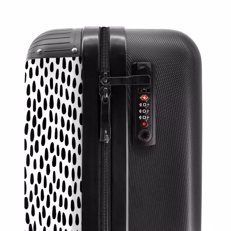 Valise - Points ovales sur fond blanc — 6