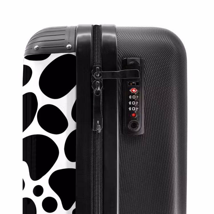 Valise - Taches noires sur fond blanc — 6