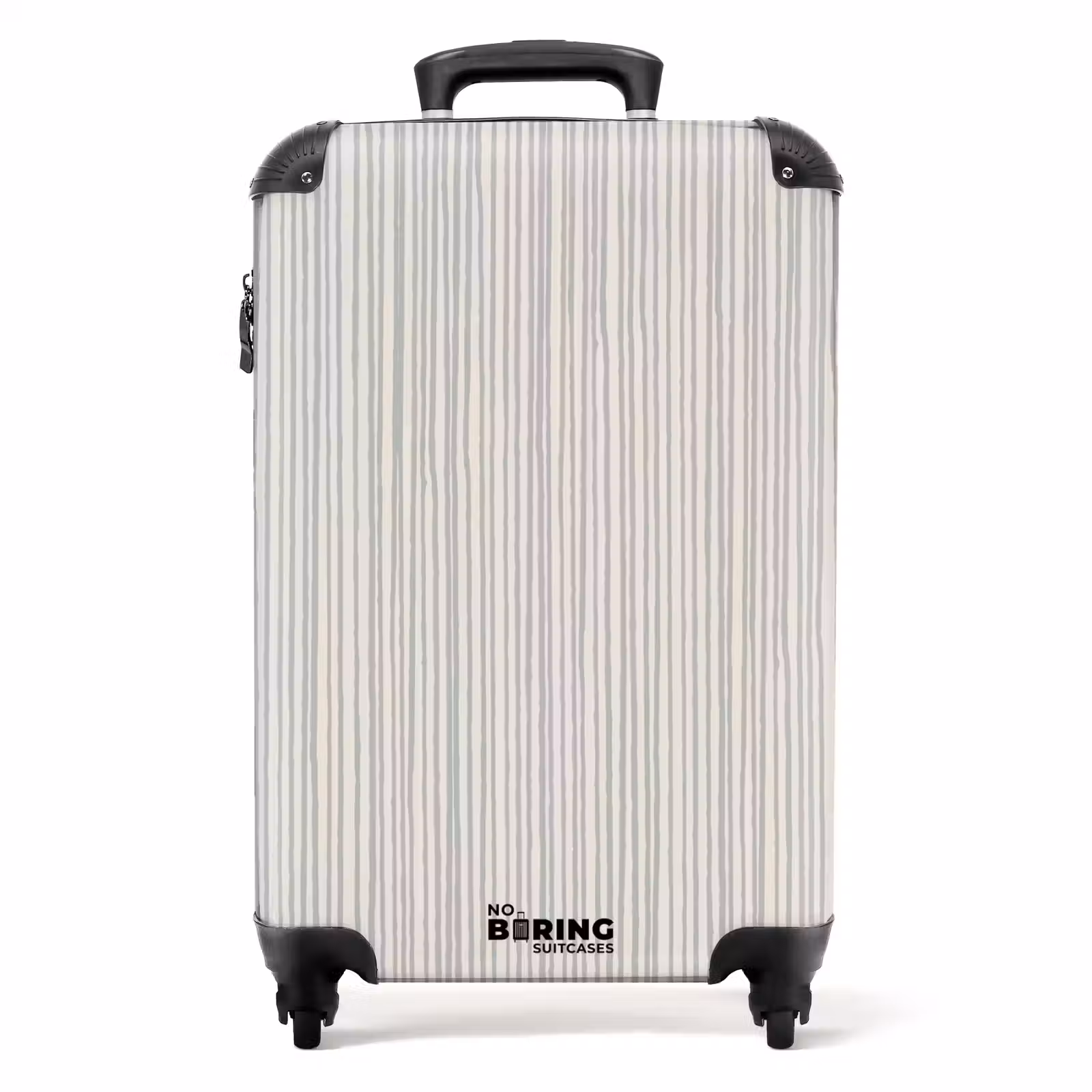 Valise - Bandes de peinture en bleu-gris — 1