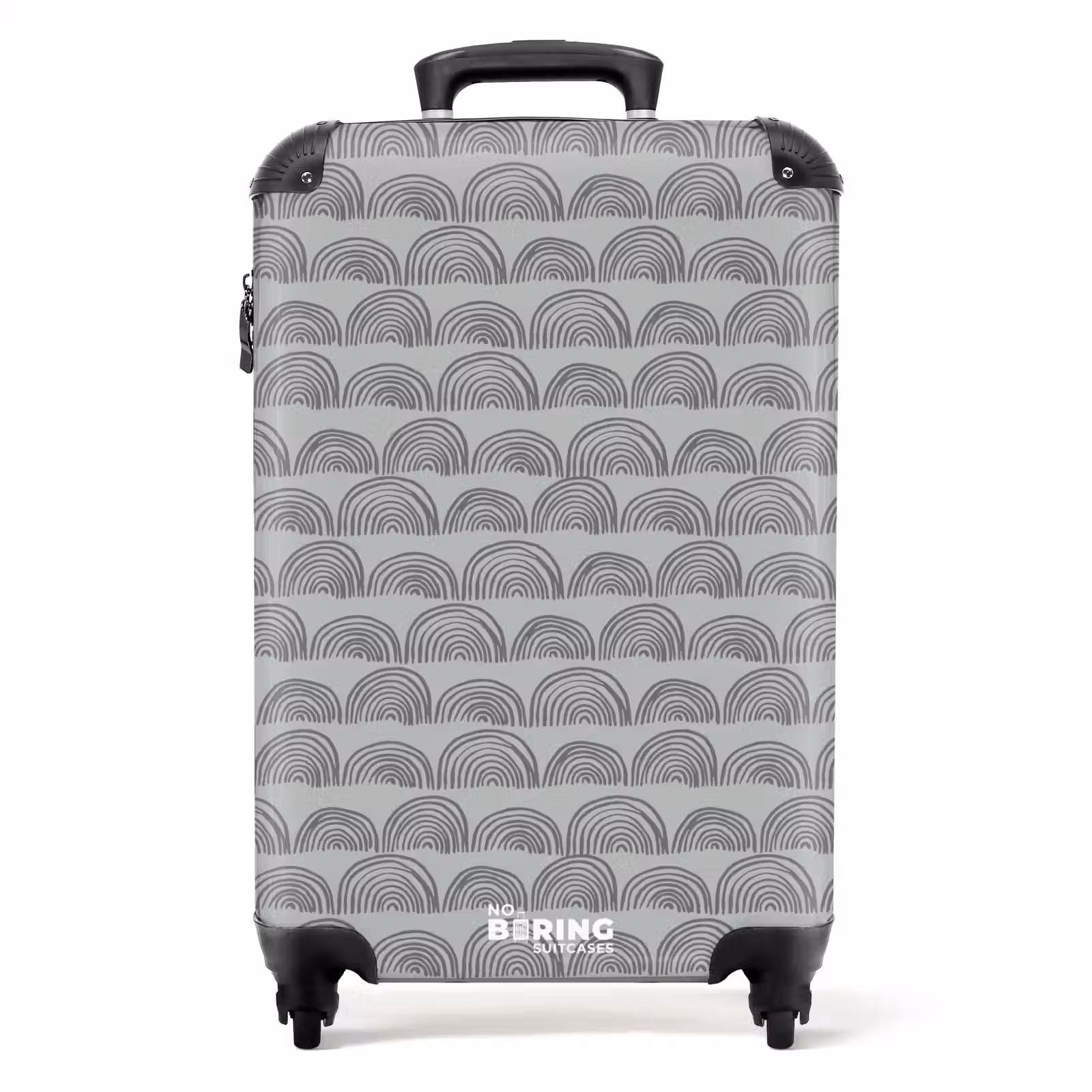 Valise - Demi-cercles gris foncé — 1