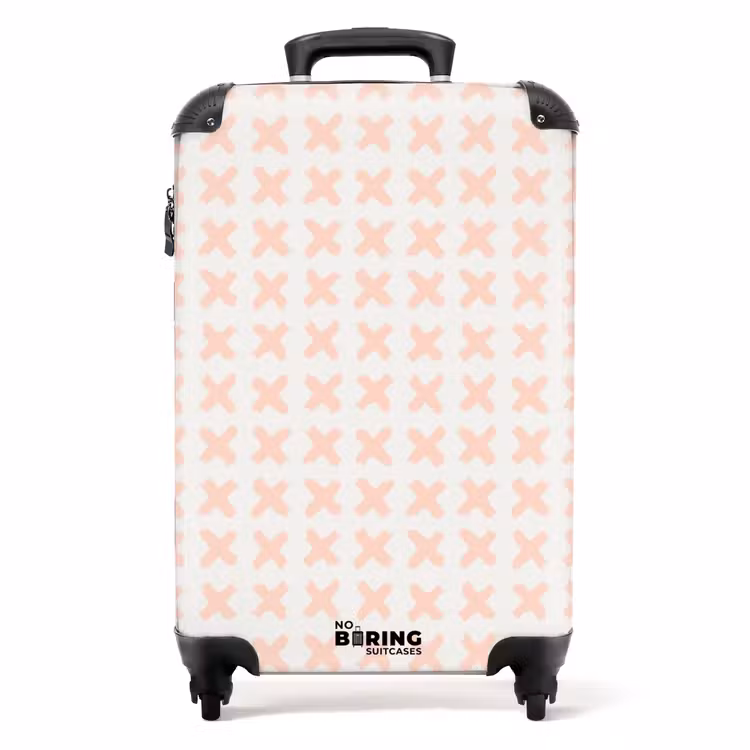 Valise - Croix de corail sur blanc cassé — 1