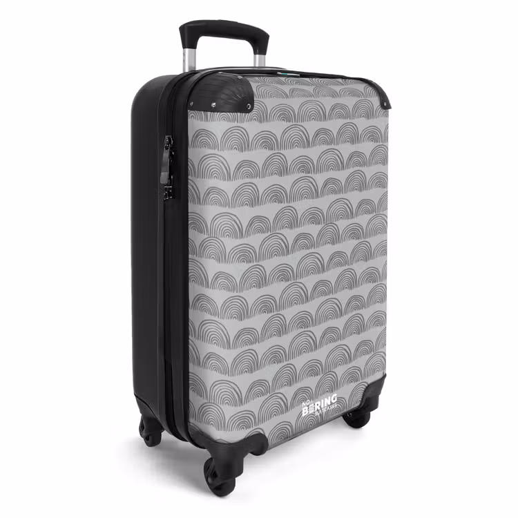 Valise - Demi-cercles gris foncé — 2