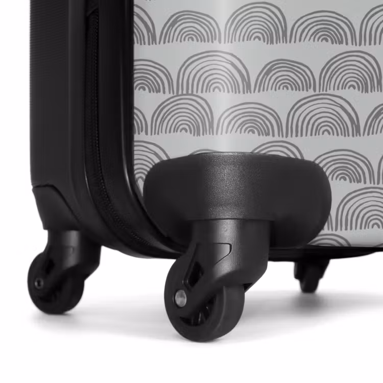 Valise - Demi-cercles gris foncé — 6