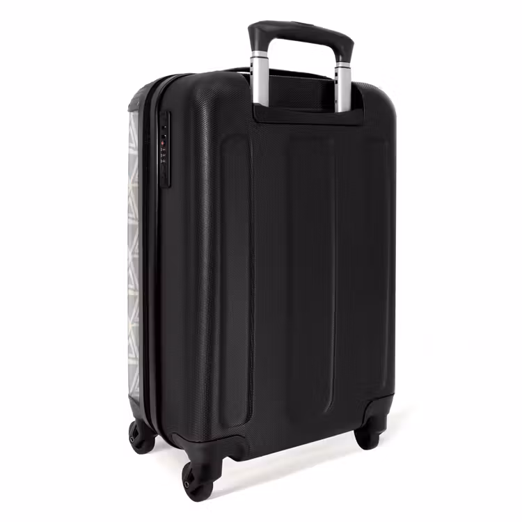 Valise - Structure triangulaire répétitive en pastel — 3