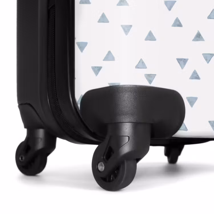 Valise - Triangles bleus sur une surface blanche — 6
