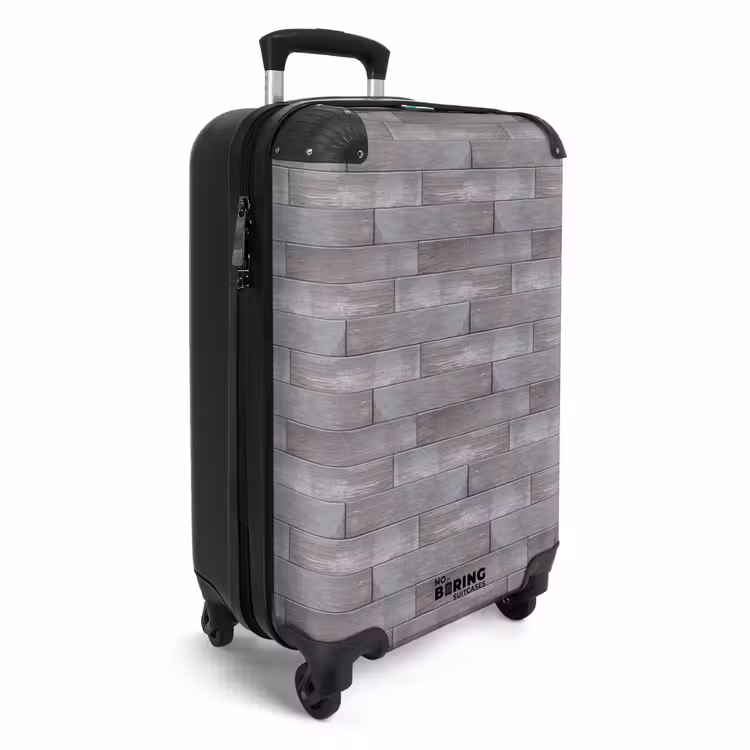 Valise - Bois gris-bleu vieilli — 2