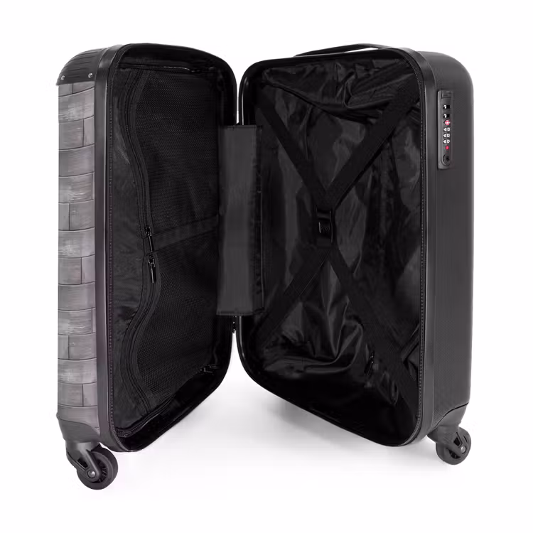 Valise - Bois gris-bleu vieilli — 4