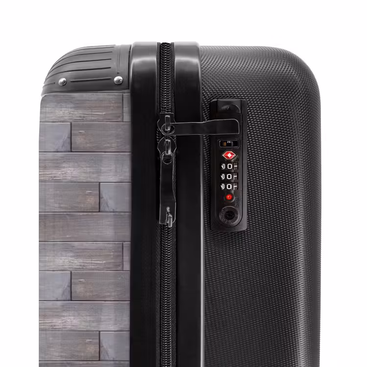 Valise - Bois gris-bleu vieilli — 5