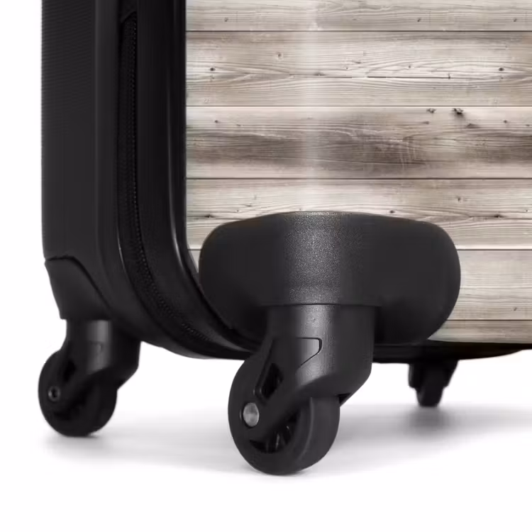 Valise - Bois légèrement altéré avec des accents sombres — 6