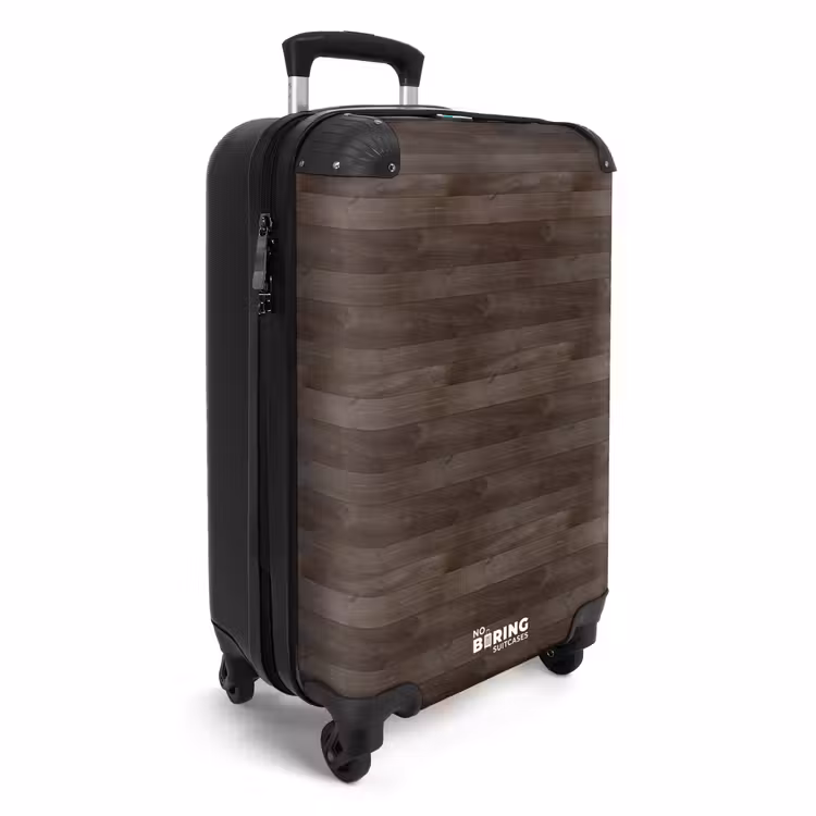 Valise - Structure en bois foncé — 2
