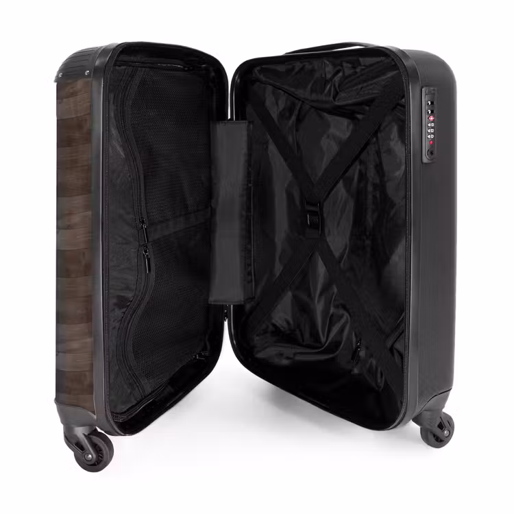Valise - Structure en bois foncé — 4