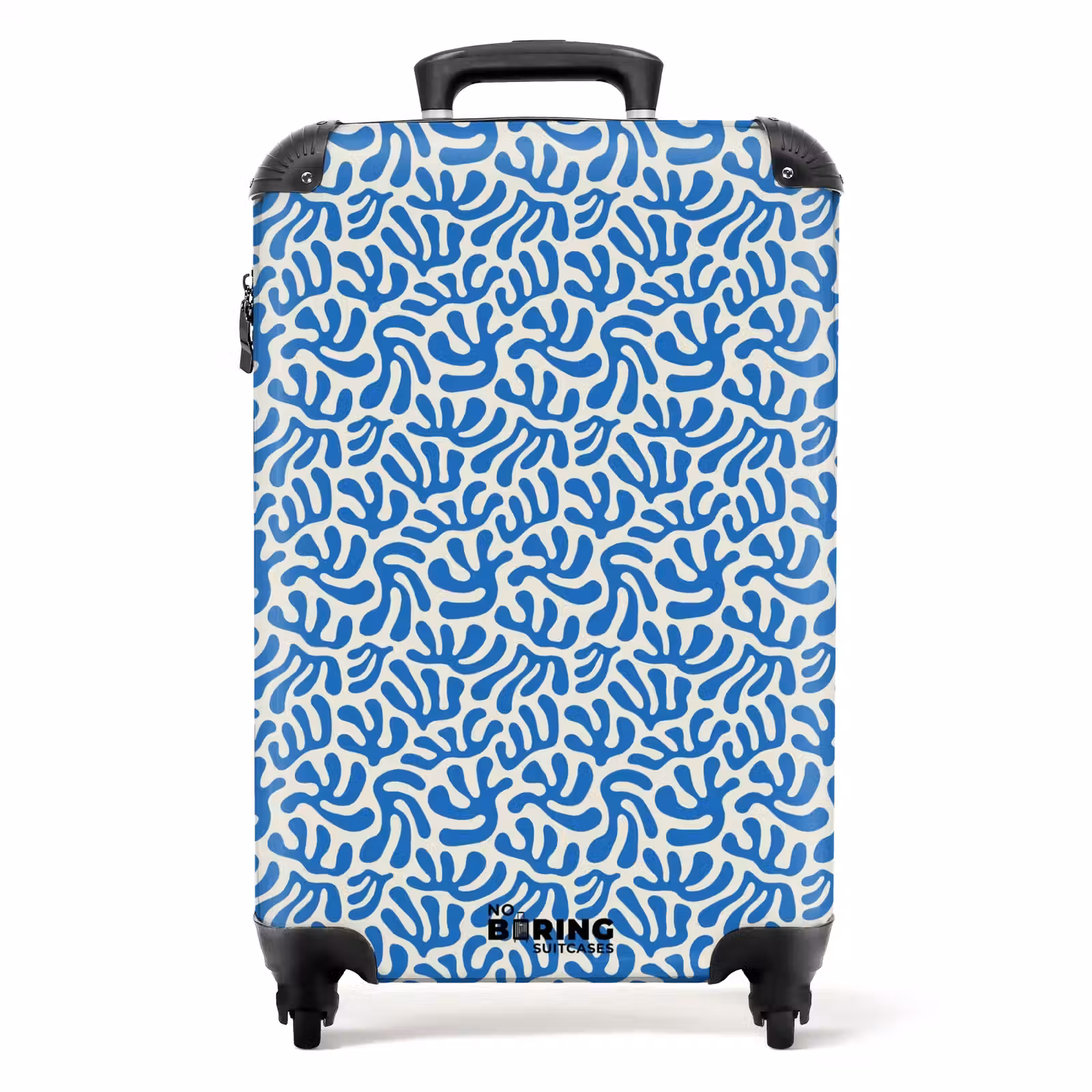 Valise - Feuilles sur fond beige — 1