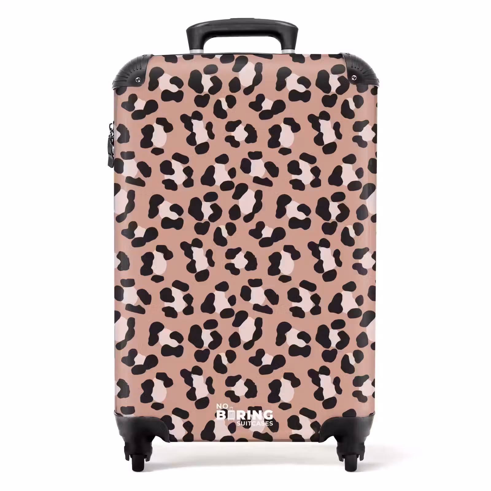Valise - Motif léopard sur rose vif — 1