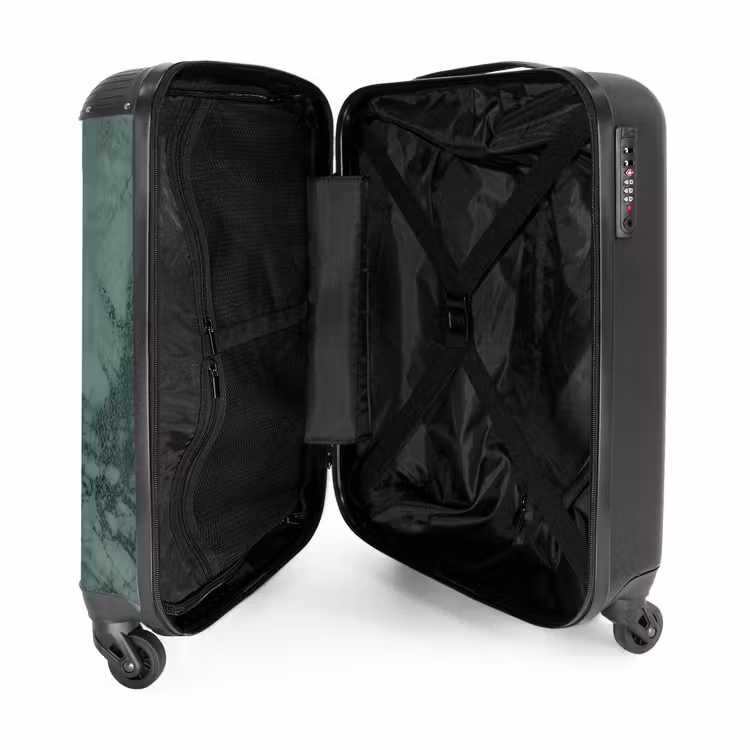 Valise -  Aspect marbre vert — 4