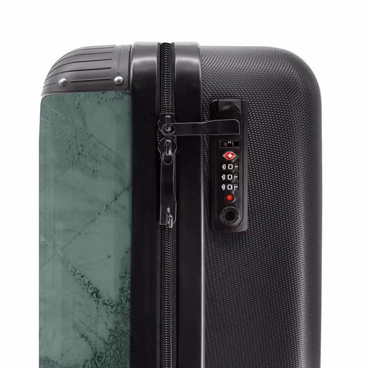 Valise -  Aspect marbre vert — 5