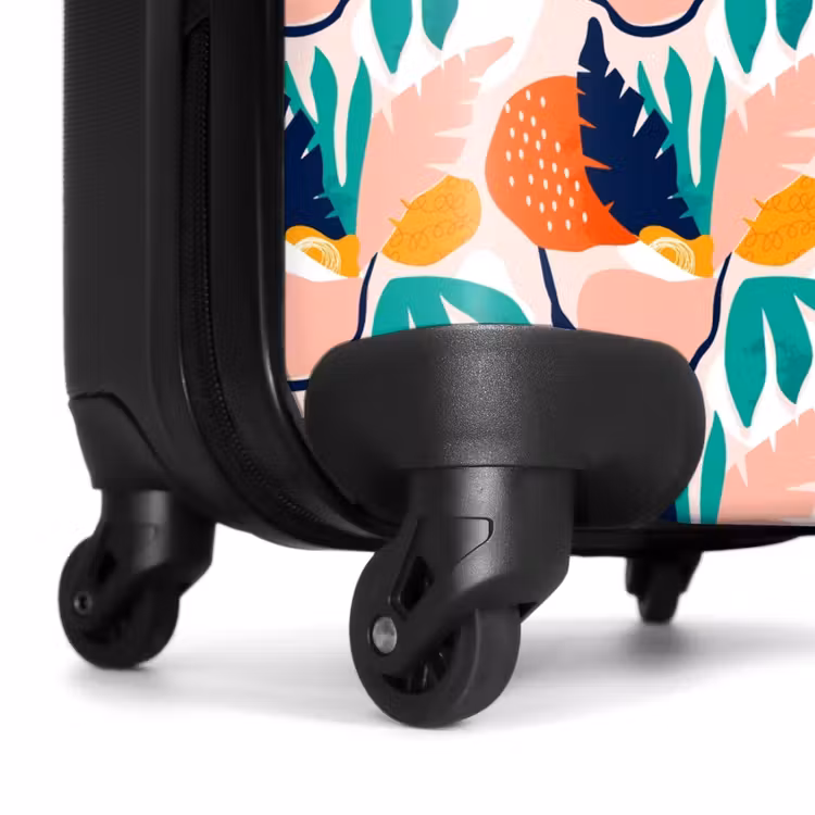 Valise - Feuilles abstraites aux couleurs variées — 6