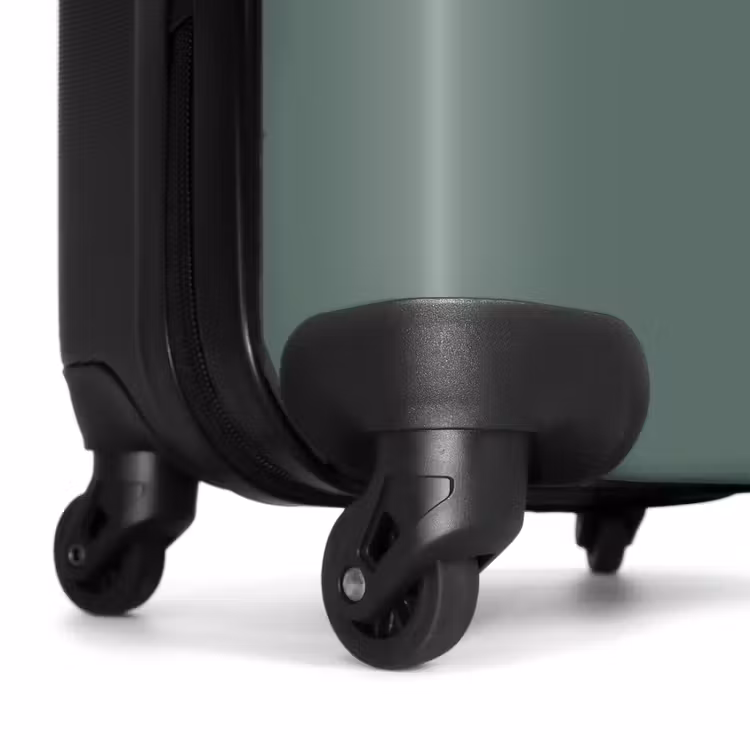 Valise - Fond vert avec cœur noir — 6