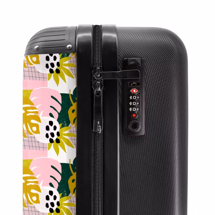 Valise - Motif de feuilles tropicales — 5