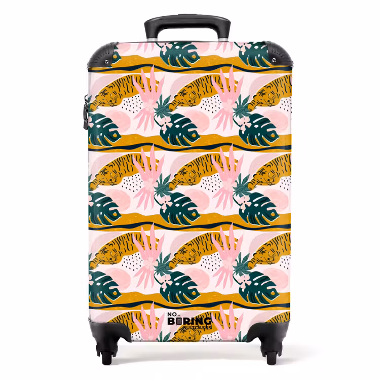 Valise - Motif de tigre tropical — 1