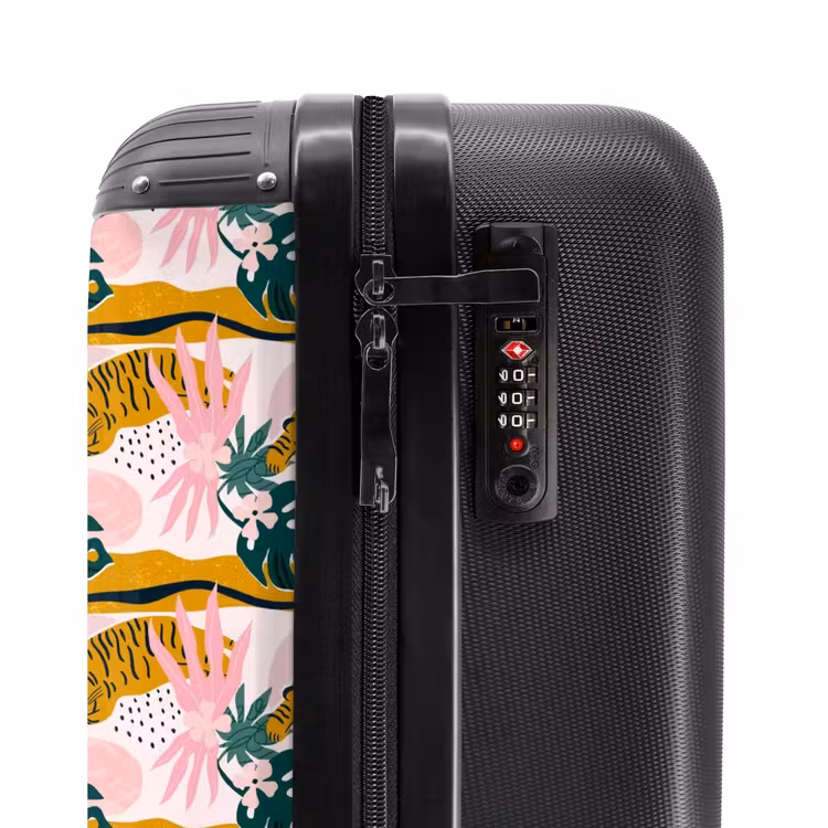 Valise - Motif de tigre tropical — 5