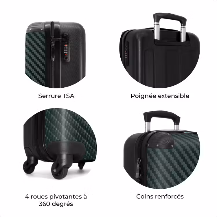 Valise - Structure en carbone vert — 7
