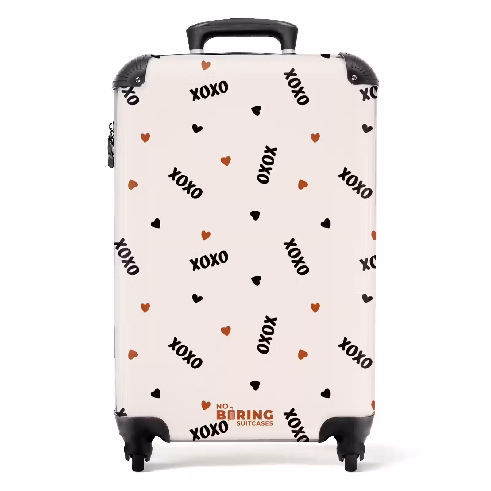 Valise - XOXO sur beige — 1