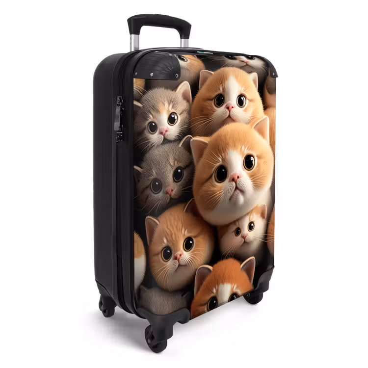 Valise - Chats en peluche — 2