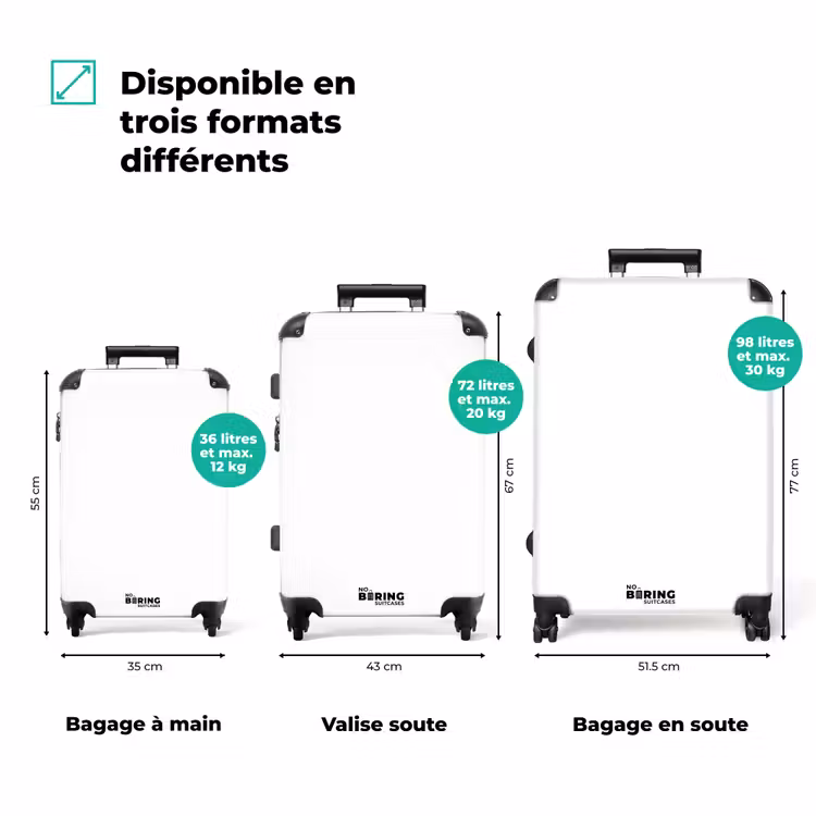 Valise - Impression blanche — 3
